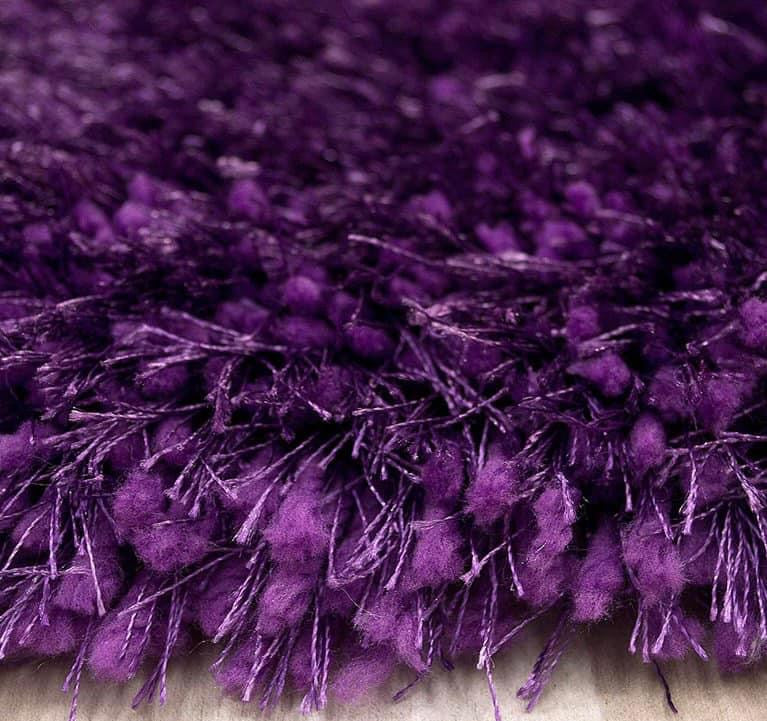 Beautiful Soft Fluffy Purple Rug