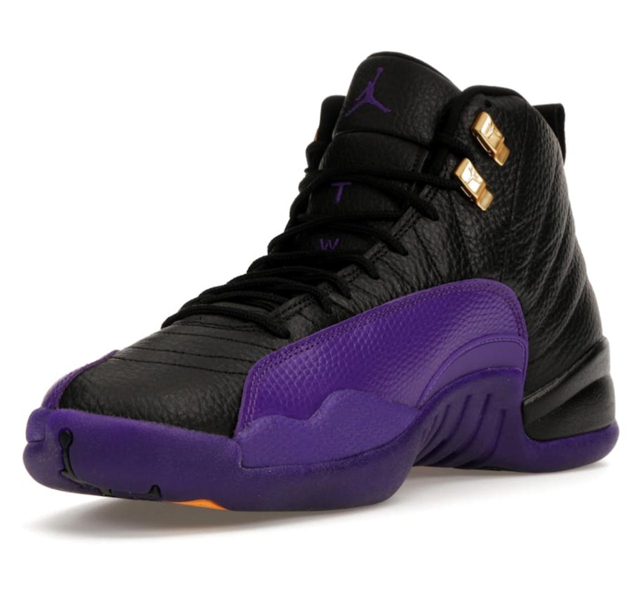 Air Jordan 12 Retro Black Purple
