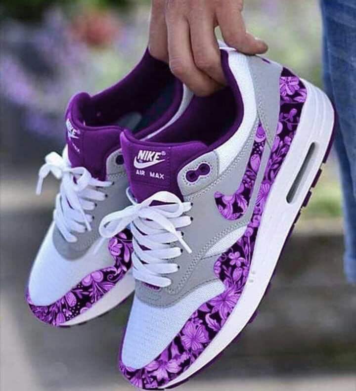 The Customized Purple Air Max 90 Sneakers For You