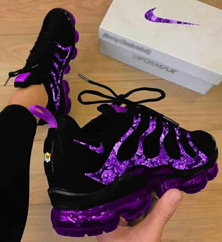 The Purple Customized VaporMax Sneakers For You