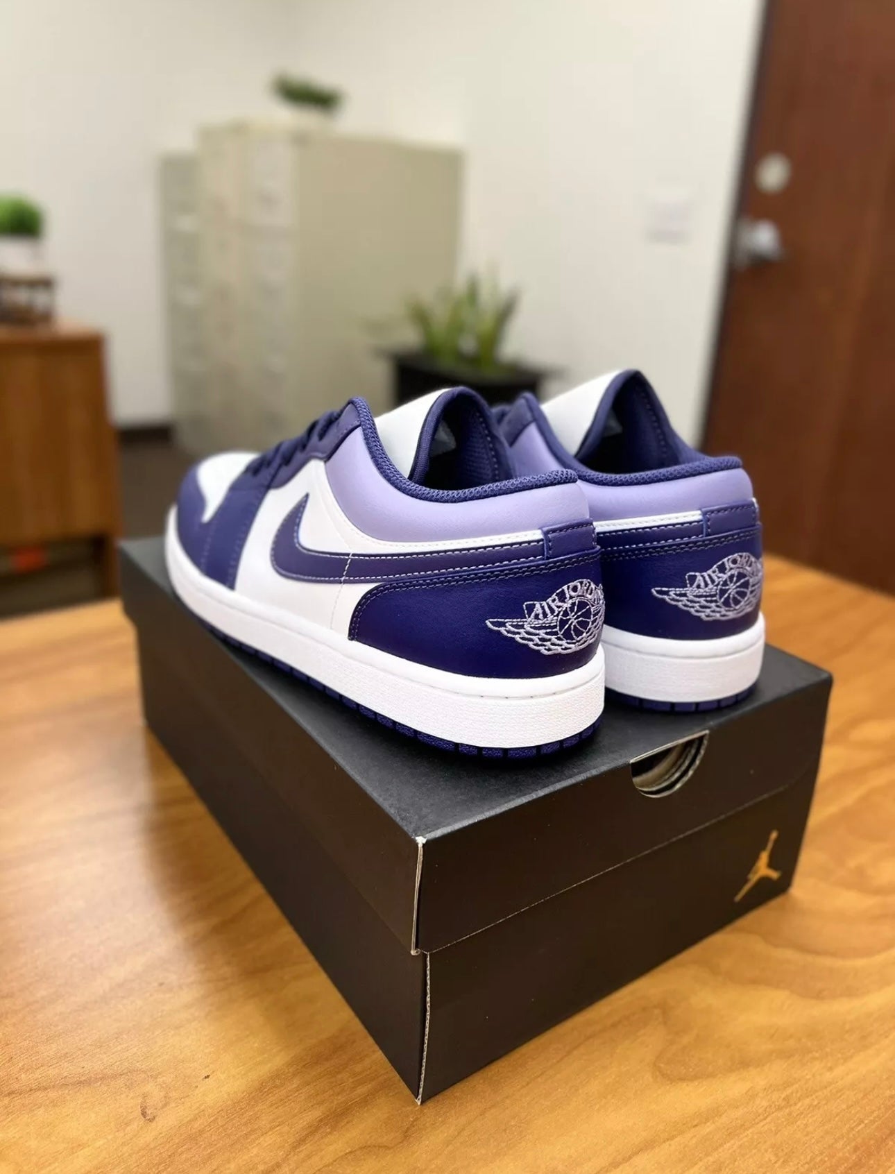 Air Jordan 1 Low Sky Purple