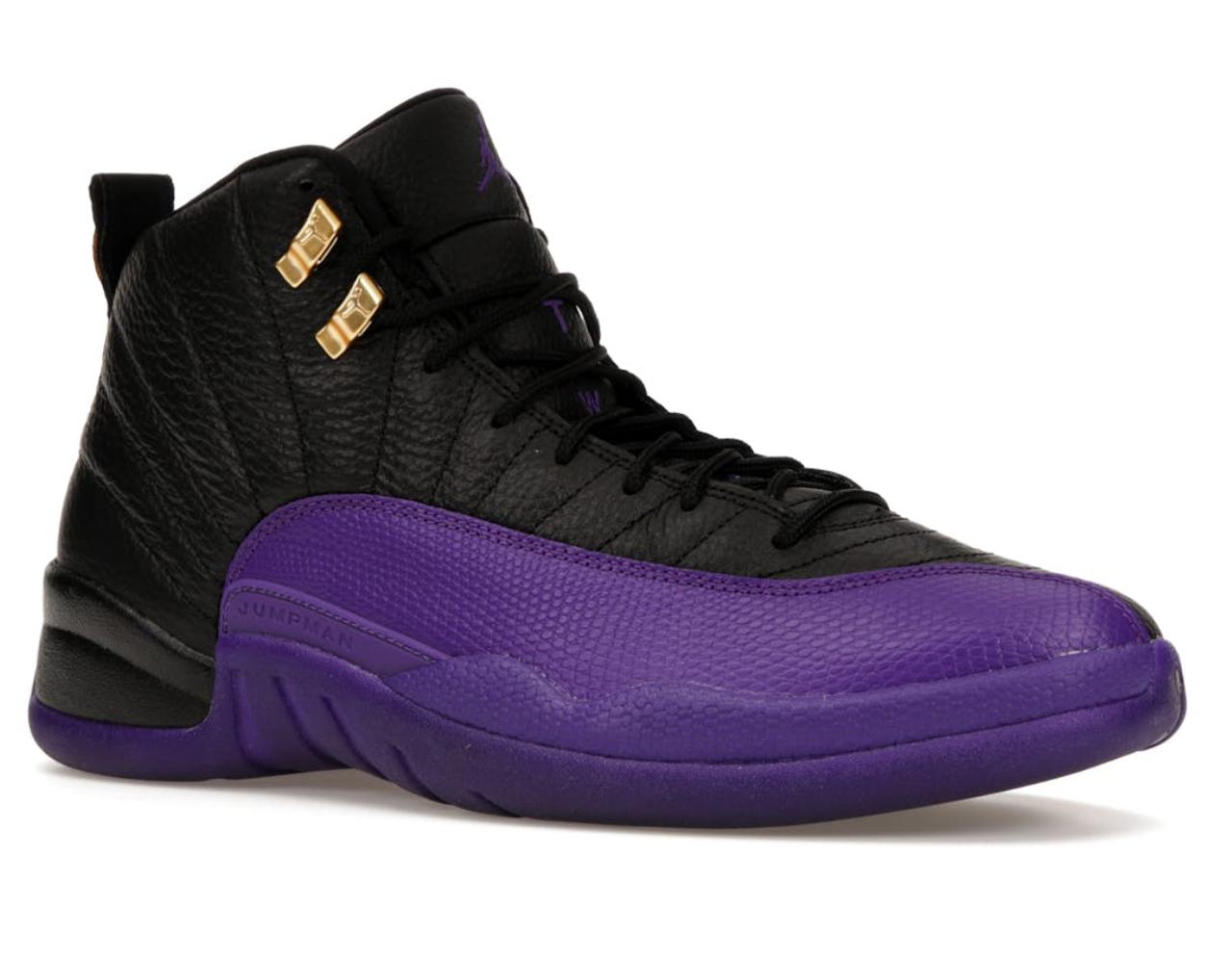 Air Jordan 12 Retro Black Purple